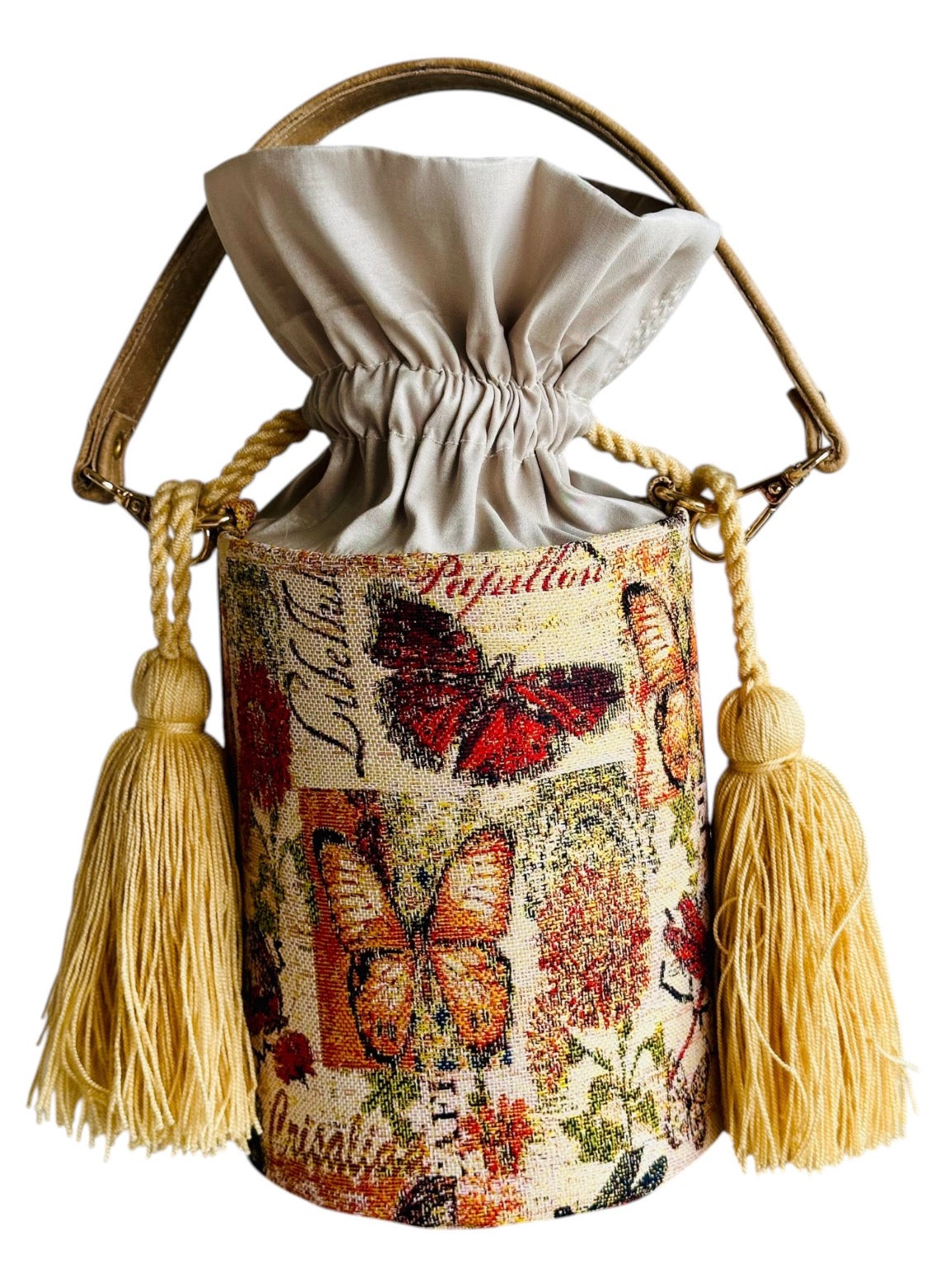 Mochila Mediana Mariposa Tropical